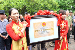 chuasongngu - Nghệ An: Chùa Song Ngư được công nhận là di tích lịch sử văn hóa cấp tỉnh