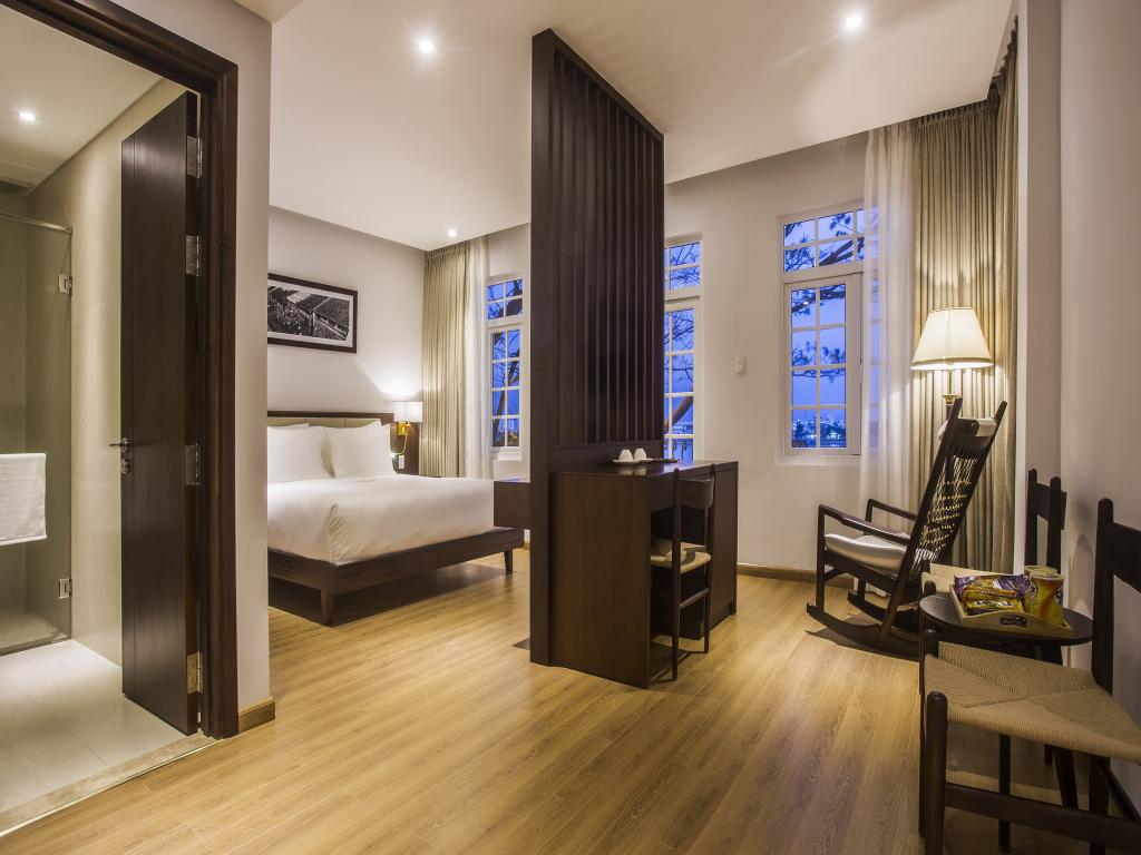 Căn phòng tiện nghi tại Di Lusso Boutique Hotel Đà Nẵng